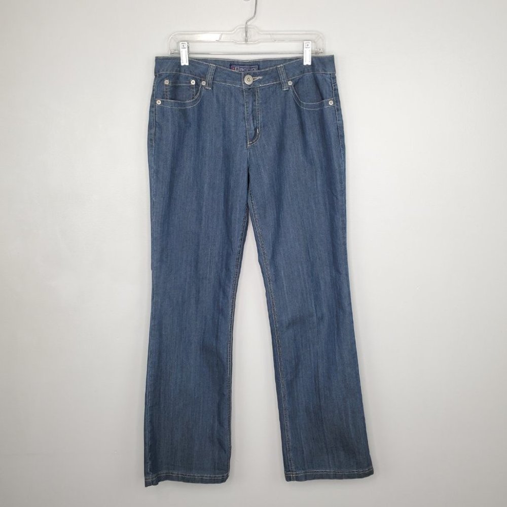 Baccini Medium Wash Bootcut Mid-Rise Denim Jeans Size 10